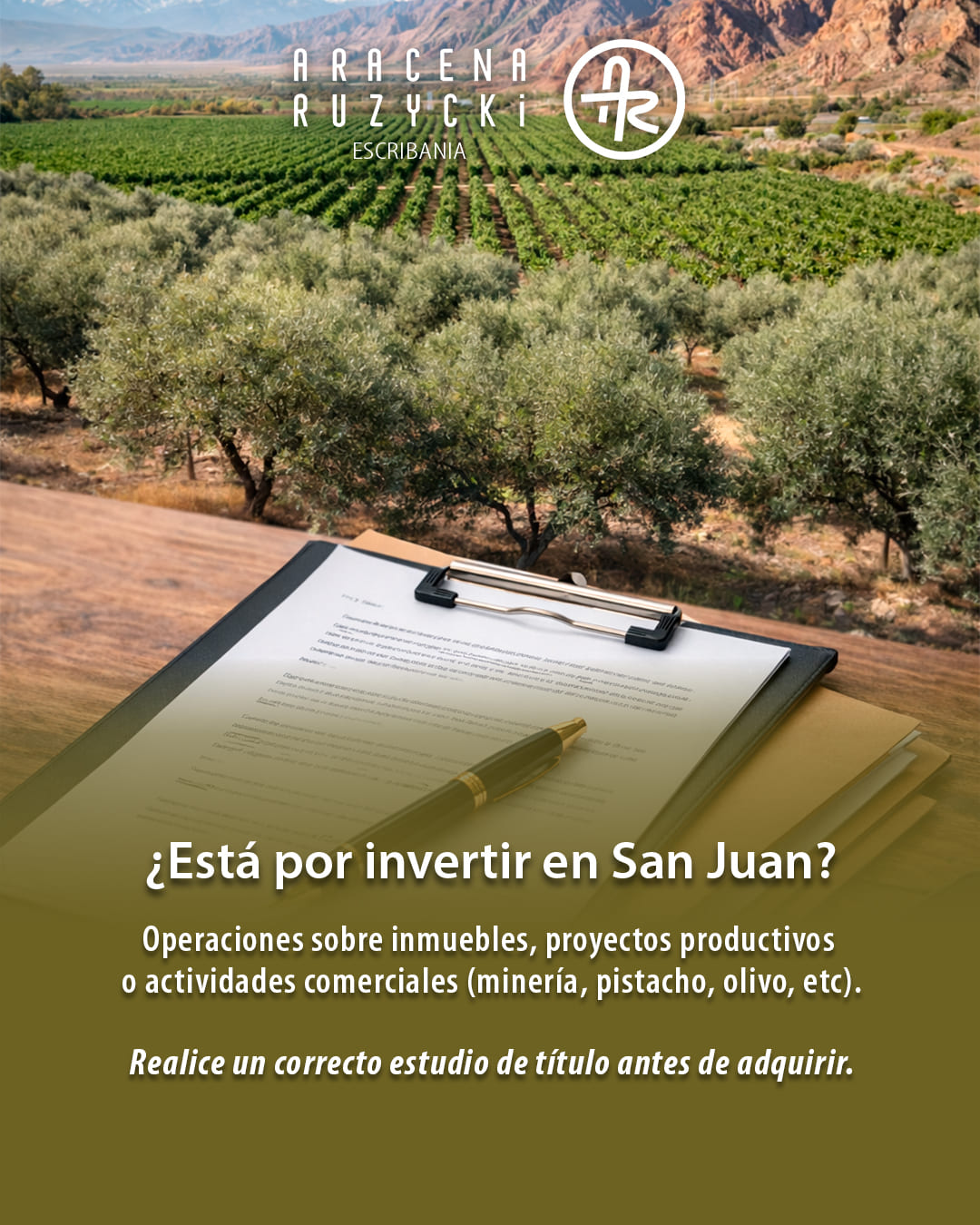 Pieza de Escribanía Aracena Ruzycki