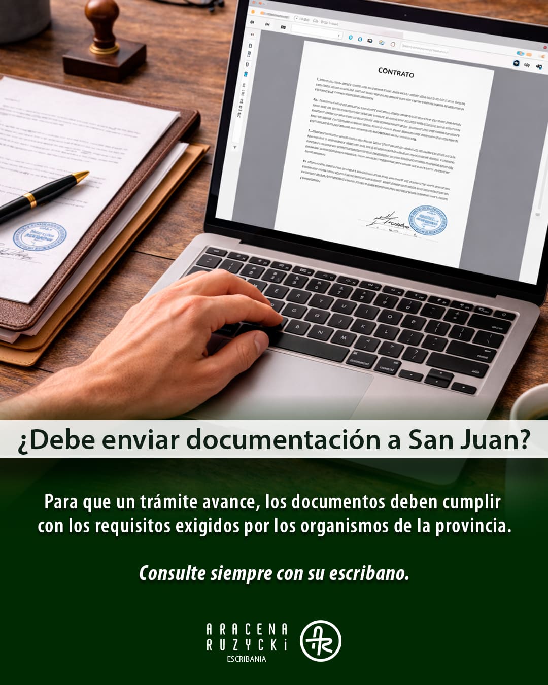 Pieza de Escribanía Aracena Ruzycki